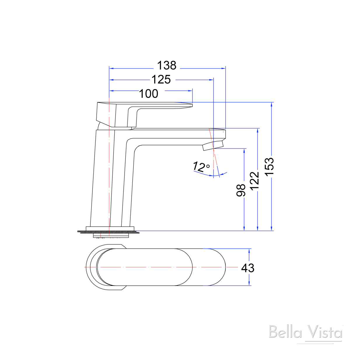 Basin mixer BMP-16
